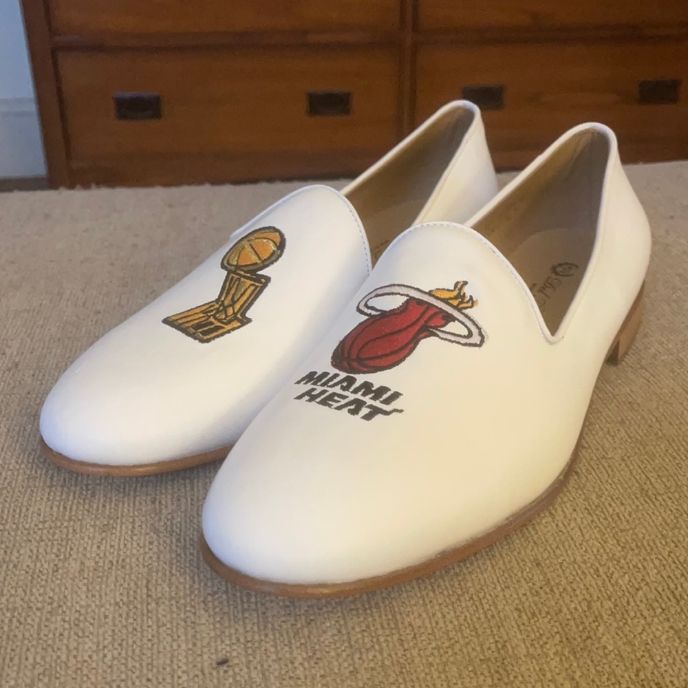 NWOT Del Toro Miami Heat Edition Collector’s Men’s Loafers Size 12